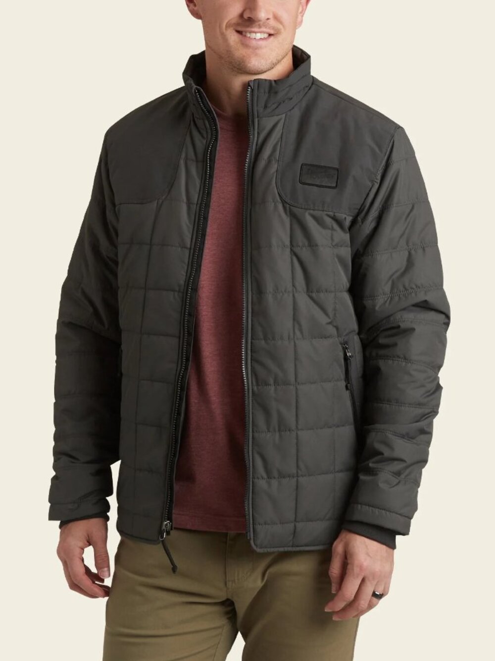Howler Bros Merlin Jacket in Double Black, Size Large
